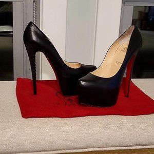 Christian Louboutin Daffodile Platform Black Pump